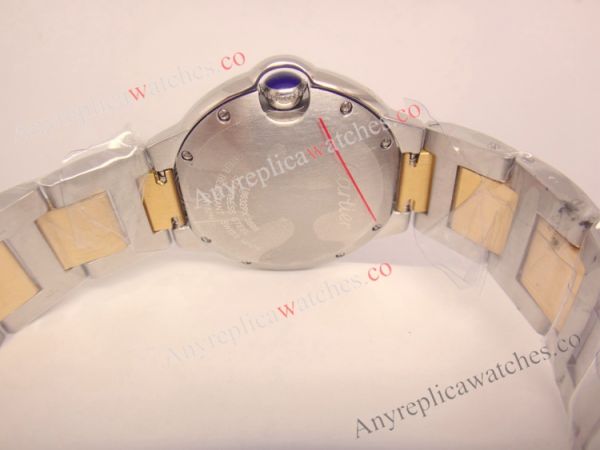 Cartier Watch Replica Ballon Bleu Two-Tone Medium Size 36mm Cartier Watch Replica Ballon Bleu Two-Tone Medium Size 36mm