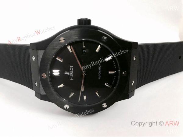 Newst Style Hublot Big Bang Limited Edition Watch Replica All Black Newst Style Hublot Big Bang Limited Edition Watch Replica All Black