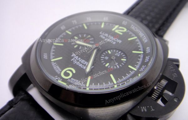 Replica Panerai Regatta Flyback Watch Black Case 44mm Replica Panerai Regatta Flyback Watch Black Case 44mm