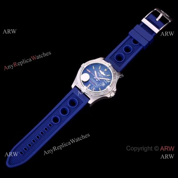 2018 New Breitling Avenger Blackbird Replica Watch Blue Band w Blue Face 2018 New Breitling Avenger Blackbird Replica Watch Blue Band w Blue Face