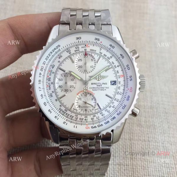 Breitling Replica Watch Navitimer Edition Speciale SS Silver Sub-dial Watch Breitling Replica Watch Navitimer Edition Speciale SS Silver Sub-dial Watch