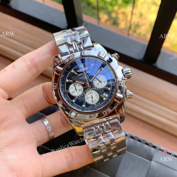 Best Quality Copy Breitling Chronomat 01 Watches Yellow Dial 43mm Best Quality Copy Breitling Chronomat 01 Watches Yellow Dial 43mm