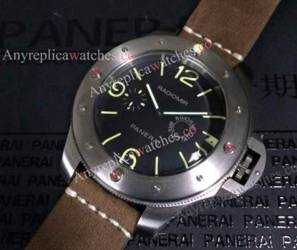 Radiomir Panerai Egiziano Replica Watch Brown Leather band 47mm Radiomir Panerai Egiziano Replica Watch Brown Leather band 47mm