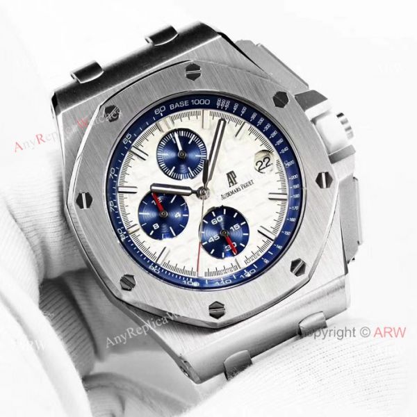 Audemars Piguet Knock off Wholesale AP Royal Oak Offshore White Dial Watch Audemars Piguet Knock off Wholesale AP Royal Oak Offshore White Dial Watch