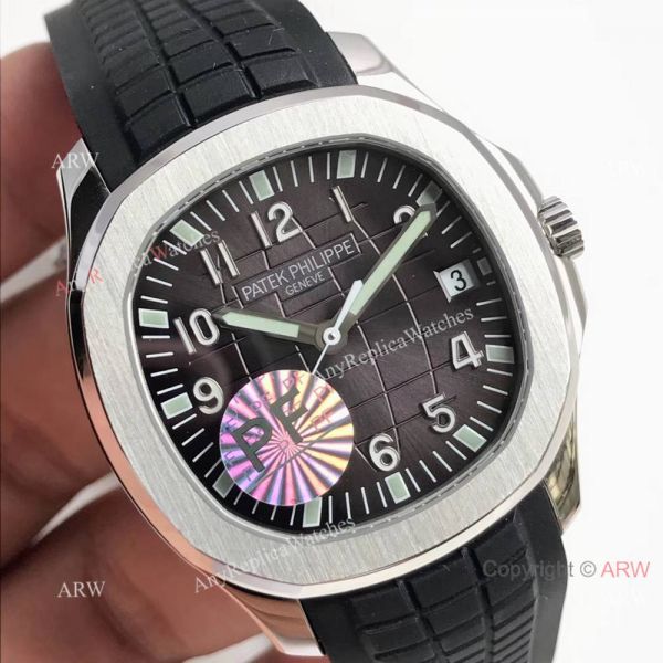 Copy Swiss Cal 324 Patek Philippe Aquanaut Grey Dial Watch Copy Swiss Cal 324 Patek Philippe Aquanaut Grey Dial Watch