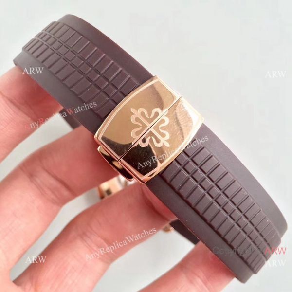 Copy Swiss Patek Philippe Aquanaut Travel Time Rose Gold Brown Watch Copy Swiss Patek Philippe Aquanaut Travel Time Rose Gold Brown Watch
