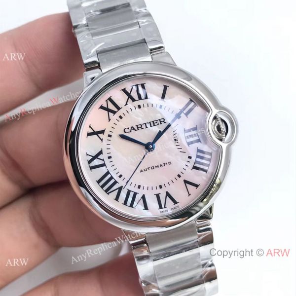 Swiss Grade Copy Cartier Pink Mother of Pearl Watch 2018 Newest Swiss Grade Copy Cartier Pink Mother of Pearl Watch 2018 Newest