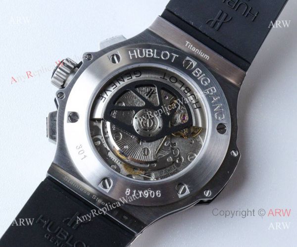 Swiss Copy Hublot Big Bang SS Black Dial Watches HBB V6 Factory Swiss Copy Hublot Big Bang SS Black Dial Watches HBB V6 Factory