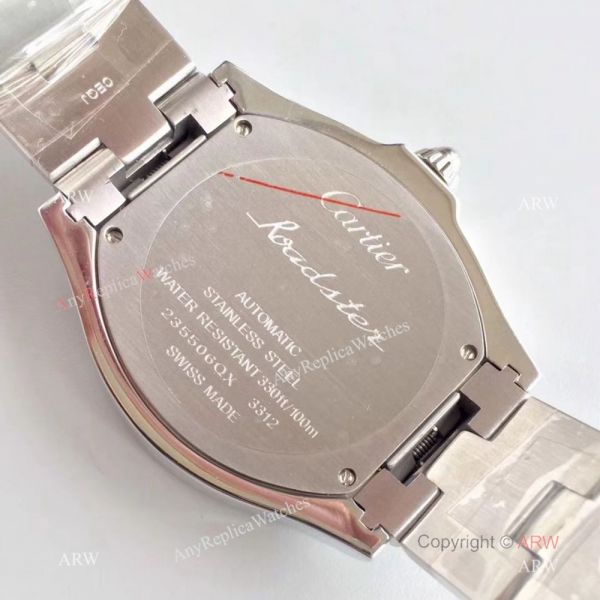 Swiss Grade Cartier Roadster ETA 2892 Stainless Steel Watch Replica Swiss Grade Cartier Roadster ETA 2892 Stainless Steel Watch Replica