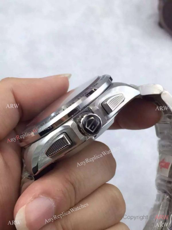 Swiss Replica Tag Heuer Carrera Calibre 36 Fiyat Watch: SS Black Chronograph Watch Swiss Replica Tag Heuer Carrera Calibre 36 Fiyat Watch: SS Black Chronograph Watch