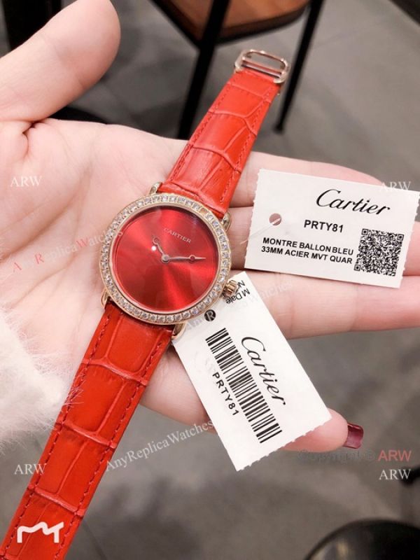 Cartier Rose Gold Green Dial 33mm Watch Swiss Quality Cartier Watch Lady Cartier Rose Gold Green Dial 33mm Watch Swiss Quality Cartier Watch Lady