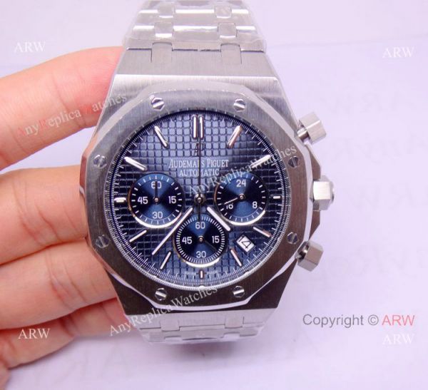 Fake Audemars Piguet For Sale Royal Oak Chronograph Blue Face Watch Fake Audemars Piguet For Sale Royal Oak Chronograph Blue Face Watch