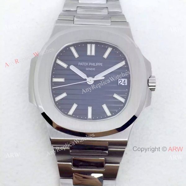 Swiss 324SC Patek Philippe Blue Face SS Watch Swiss 324SC Patek Philippe Blue Face SS Watch