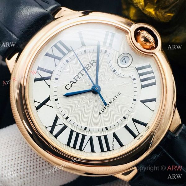 V6 Factory Swiss ETA2824 Cartier Ballon Bleu De Automatic Watch 42mm V6 Factory Swiss ETA2824 Cartier Ballon Bleu De Automatic Watch 42mm
