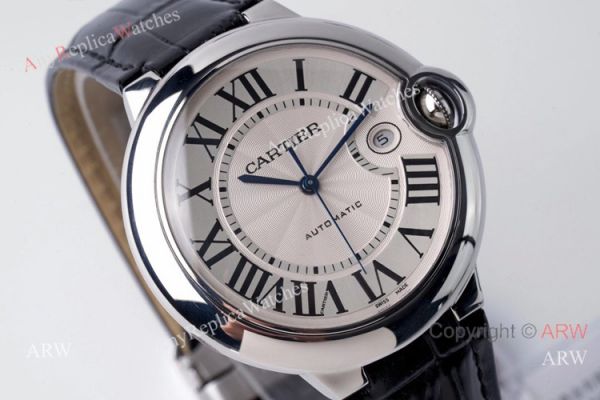 1-1 Best Edition AF Factory Ballon Bleu Cartier Leather Strap Watch 42mm 1-1 Best Edition AF Factory Ballon Bleu Cartier Leather Strap Watch 42mm