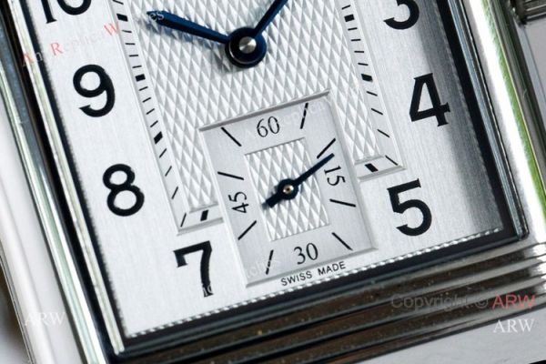 AN Factory Swiss Replica Jaeger-LeCoultre Reverso Duoface White Face Watches AN Factory Swiss Replica Jaeger-LeCoultre Reverso Duoface White Face Watches
