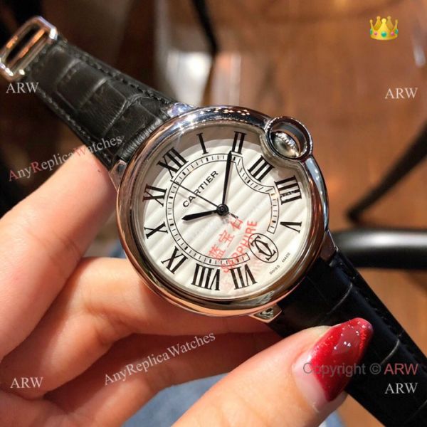 Pink Mother of Pearl Ballon Bleu de Cartier Watch Lady 36mm Pink Mother of Pearl Ballon Bleu de Cartier Watch Lady 36mm
