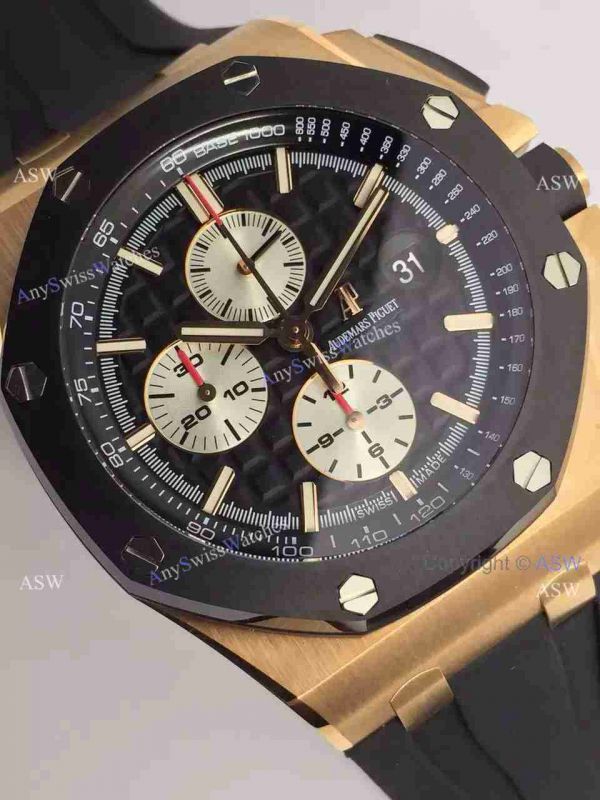 Swiss Audemars Piguet Royal Oak Offshore EARRICHELLO Replica Watch ROSE GOLD Swiss Audemars Piguet Royal Oak Offshore EARRICHELLO Replica Watch ROSE GOLD