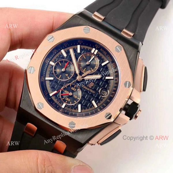 Replicas Audemars Piguet Royal Oak Offshore 44mm Watch Dark Blue Face Replicas Audemars Piguet Royal Oak Offshore 44mm Watch Dark Blue Face