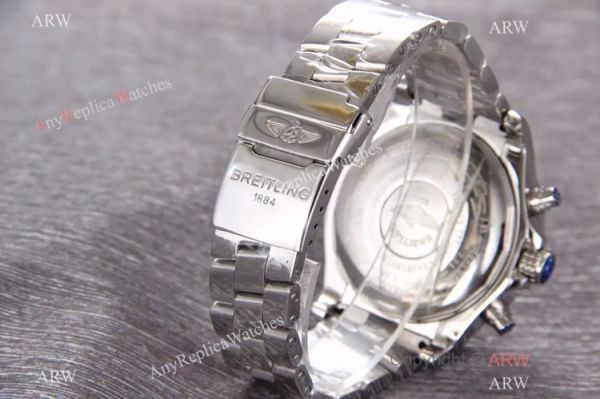 Knockoff Breitling COLT Stainless Steel White Chronograph Watch Knockoff Breitling COLT Stainless Steel White Chronograph Watch