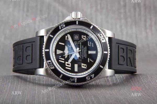 Replica Breitling Superocean Abyss Watch SS Black Yellow Inner Bezel Black Rubber Replica Breitling Superocean Abyss Watch SS Black Yellow Inner Bezel Black Rubber