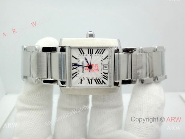 AAA Grade Cartier Tank Francaise Cartier 2301 cc708177 Replica Watch For Sale AAA Grade Cartier Tank Francaise Cartier 2301 cc708177 Replica Watch For Sale