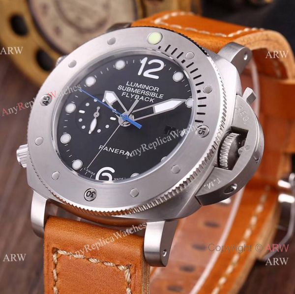Replica Panerai Submersible Rubber Strap Watch Luminor Flyback PAM00614 Replica Panerai Submersible Rubber Strap Watch Luminor Flyback PAM00614