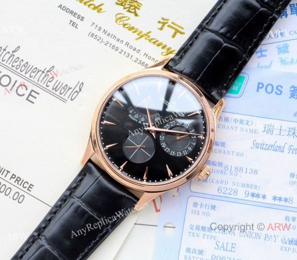 High Quality Jaeger LeCoultre Master Ultra Thin Reserve de Marche Watch Silver Dial High Quality Jaeger LeCoultre Master Ultra Thin Reserve de Marche Watch Silver Dial