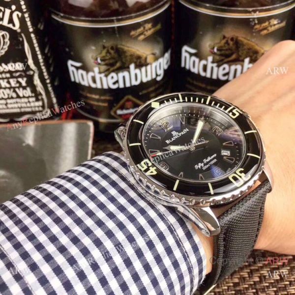 Best Replica Blancpain Womens Watch White MOP Dial Black Leather Bracelet Best Replica Blancpain Womens Watch White MOP Dial Black Leather Bracelet