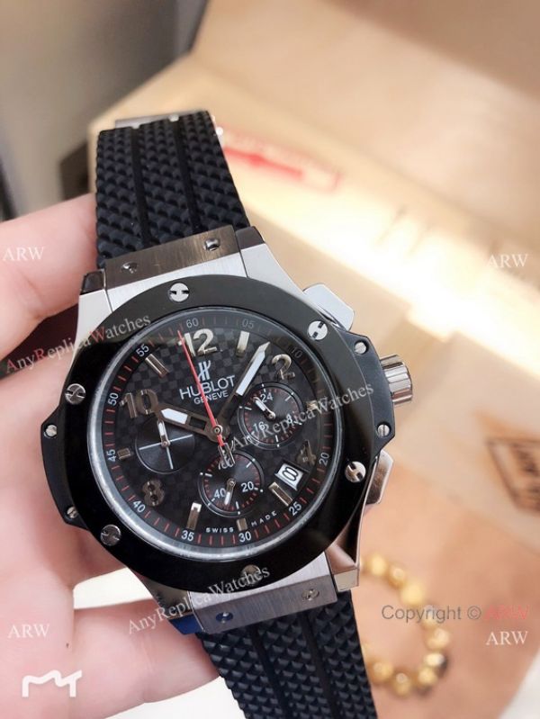 Best Replica Hublot Big Bang Tutti Frutti Chronograph Watch SS Black Bezel Best Replica Hublot Big Bang Tutti Frutti Chronograph Watch SS Black Bezel
