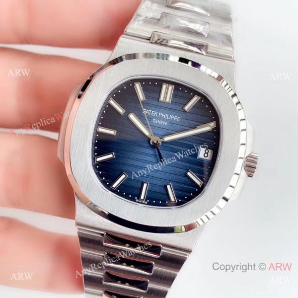 (GR) SWISS Replica Patek Philippe Nautilus Stainless Steel Blue Dial Watch 5711-1A (GR) SWISS Replica Patek Philippe Nautilus Stainless Steel Blue Dial Watch 5711-1A