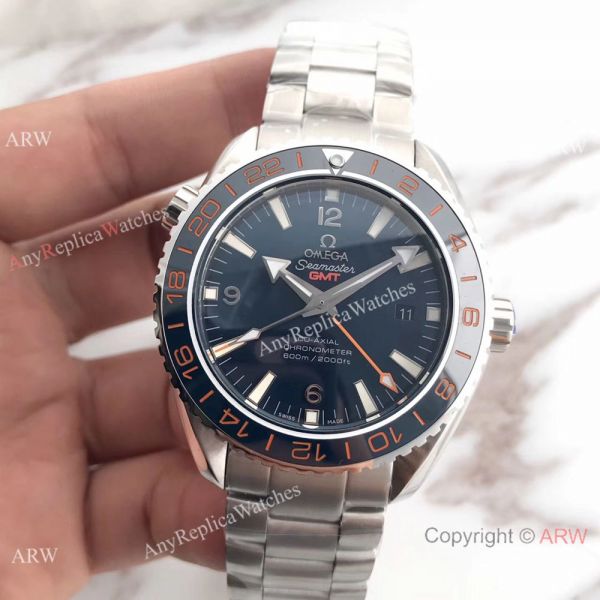 New Version Of Omega Seamaster GMT Swiss 8605 Replica Watch Dark Blue Ceramic New Version Of Omega Seamaster GMT Swiss 8605 Replica Watch Dark Blue Ceramic