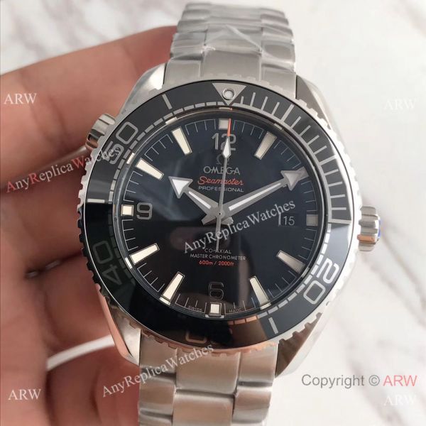 AAA Swiss Replica Omega Seamaster Planet Ocean 600m 8900 Watch SS Black Bezel AAA Swiss Replica Omega Seamaster Planet Ocean 600m 8900 Watch SS Black Bezel