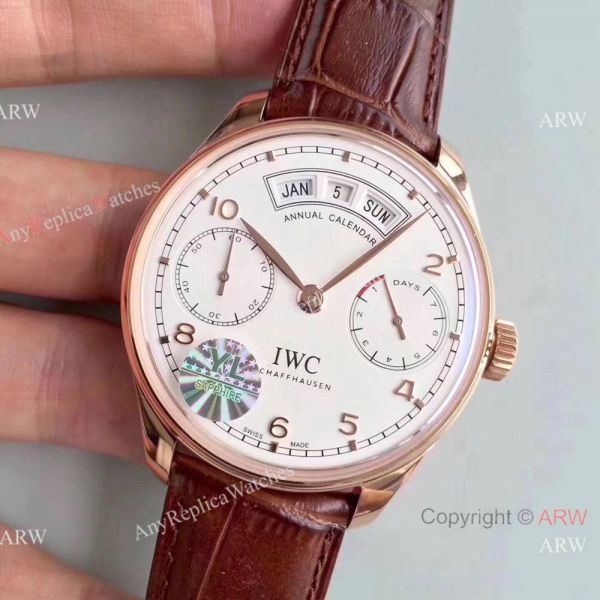 New SWISS Copy IWC Annual Calendar Automatic Watch Rose Gold New SWISS Copy IWC Annual Calendar Automatic Watch Rose Gold