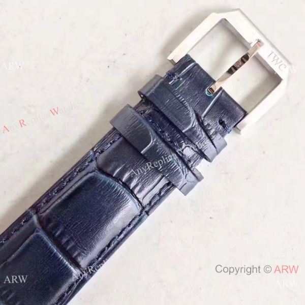Swiss Grade Replica IWC Regulateur Watch Blue Dial 43mm Swiss Grade Replica IWC Regulateur Watch Blue Dial 43mm