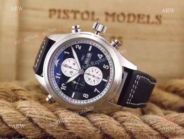 Copy Iwc Pilot Spitfire Chronograph White Dial Brown Leather Strap Copy Iwc Pilot Spitfire Chronograph White Dial Brown Leather Strap