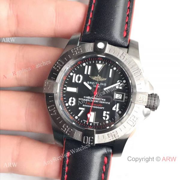 Replica Swiss Breitling Avenger 2 Seawolf Watch Black Arabic Dial Replica Swiss Breitling Avenger 2 Seawolf Watch Black Arabic Dial
