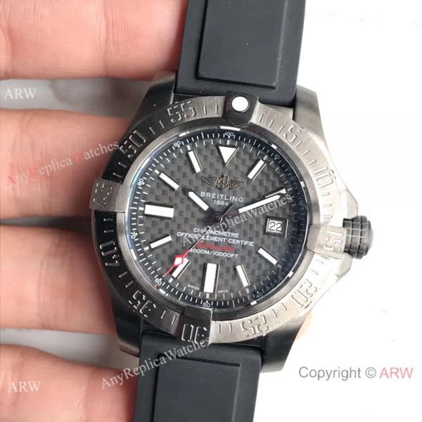 Swiss Fake Breitling Avenger II Seawolf Limited Edition 45mm Watch Rubber Strap Swiss Fake Breitling Avenger II Seawolf Limited Edition 45mm Watch Rubber Strap