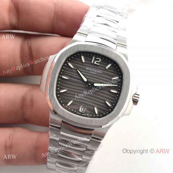 Swiss Replica Patek Philippe AAA Nautilus 7118 Watch Gray Face Stainless Steel Swiss Replica Patek Philippe AAA Nautilus 7118 Watch Gray Face Stainless Steel