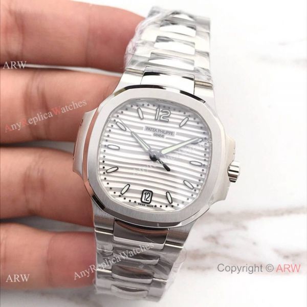 Swiss Replica Patek Philippe Nautilus 7118 Watch Stainless Steel White Dial 42mm Swiss Replica Patek Philippe Nautilus 7118 Watch Stainless Steel White Dial 42mm