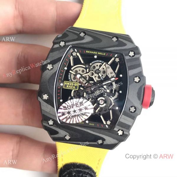 Replica Richard Mille RM35-01 Rafael Nadal Watch Forge Carbon Watch Case Replica Richard Mille RM35-01 Rafael Nadal Watch Forge Carbon Watch Case