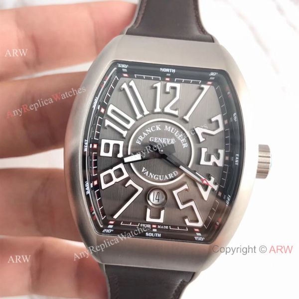 Swiss 1:1 Knock off Franck Muller V45 Titanium Watch Gray Face 45mm Swiss 1:1 Knock off Franck Muller V45 Titanium Watch Gray Face 45mm