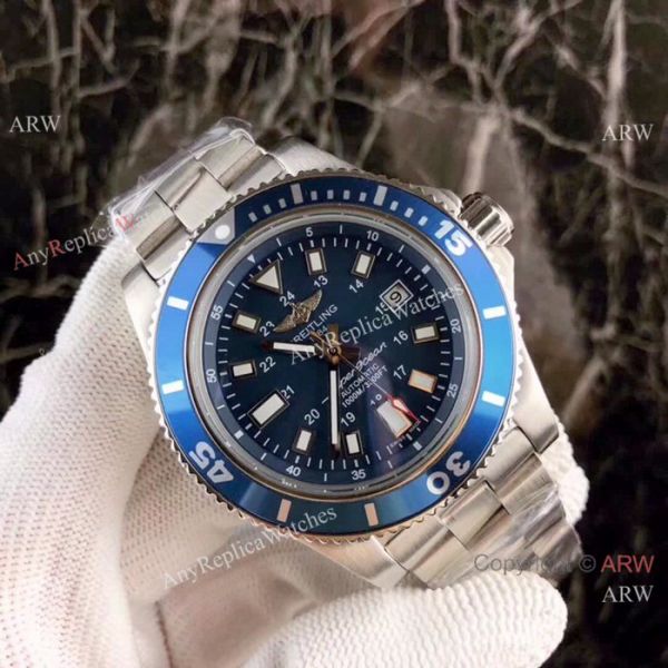 Replica Breitling Avenger Superocean Watch Stainless Steel Black Face Replica Breitling Avenger Superocean Watch Stainless Steel Black Face
