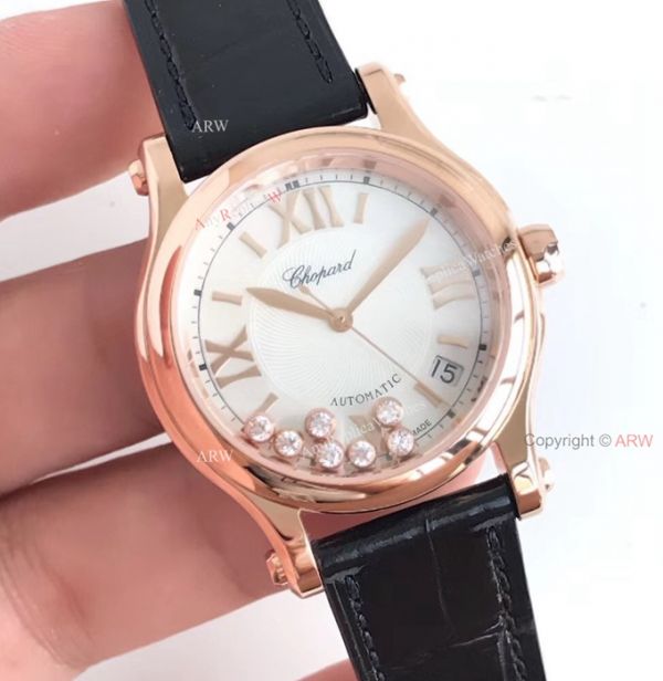 YF Factory Upgraded Replica Chopard Happy Sport Diamond Watch For Sale YF Factory Upgraded Replica Chopard Happy Sport Diamond Watch For Sale