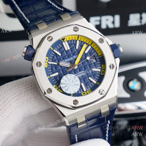 Audemars Royal Oak Offshore Diver Automatic Watches Yellow Dial Audemars Royal Oak Offshore Diver Automatic Watches Yellow Dial