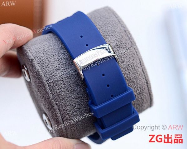 New Copy Audemars Piguet Iced Out Royal Oak Blue Chronograph Watch New Copy Audemars Piguet Iced Out Royal Oak Blue Chronograph Watch