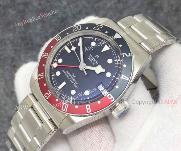 Replica Tudor Black Bay GMT Pepsi Watch For Sale Blue Red Bezel Black Dial Replica Tudor Black Bay GMT Pepsi Watch For Sale Blue Red Bezel Black Dial