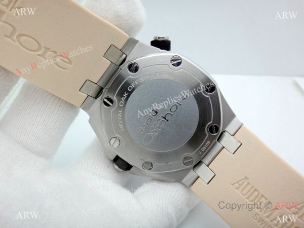 2019 New Audemars Piguet Royal Oak Offshore Diver Watches Beige Dial Beige Rubber Band 2019 New Audemars Piguet Royal Oak Offshore Diver Watches Beige Dial Beige Rubber Band