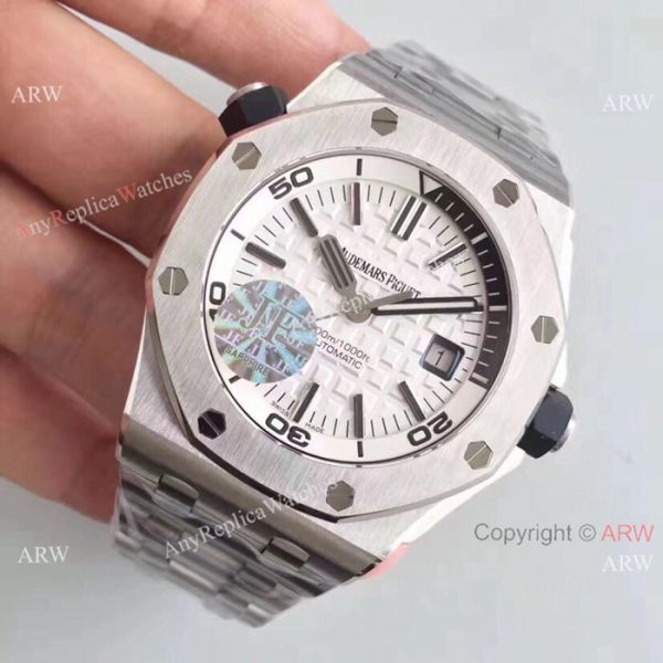 Swiss Grade 1 Audemars Piguet Royal Oak Offshore Diver JF Swiss 3120 Watch Stainless Steel 42mm Swiss Grade 1 Audemars Piguet Royal Oak Offshore Diver JF Swiss 3120 Watch Stainless Steel 42mm