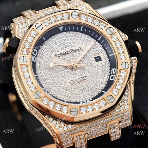 Copy Audemars Piguet Royal Oak Offshore Diver Diamond Watch Stainless Steel Copy Audemars Piguet Royal Oak Offshore Diver Diamond Watch Stainless Steel